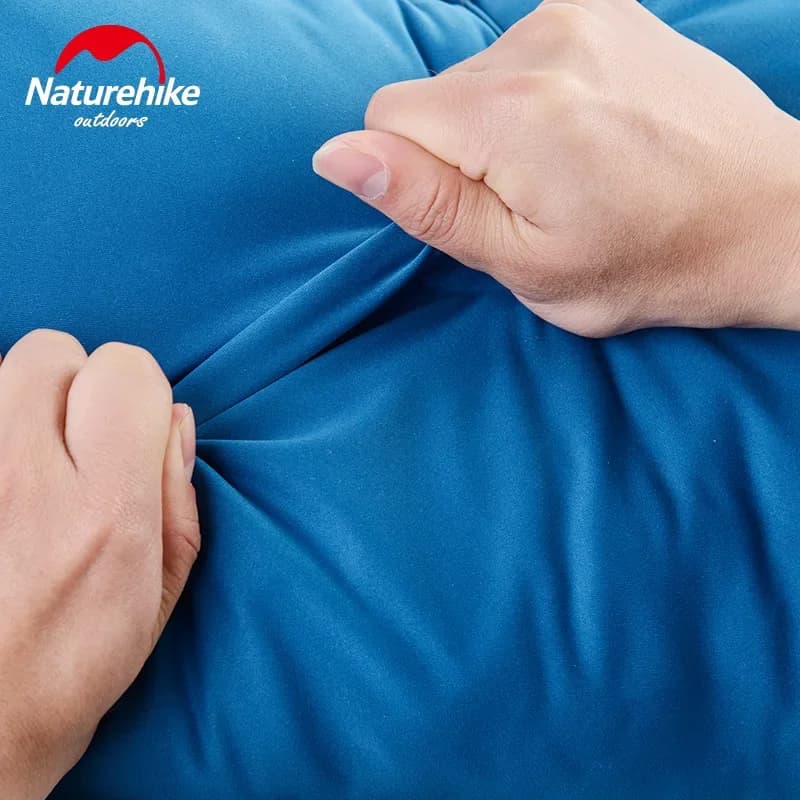 NatureHike-Automatic Inflatable Pillow for Hiking, Backpacking, Travel Camping Nap, Portable Air Pillows with Foam, Store - 6