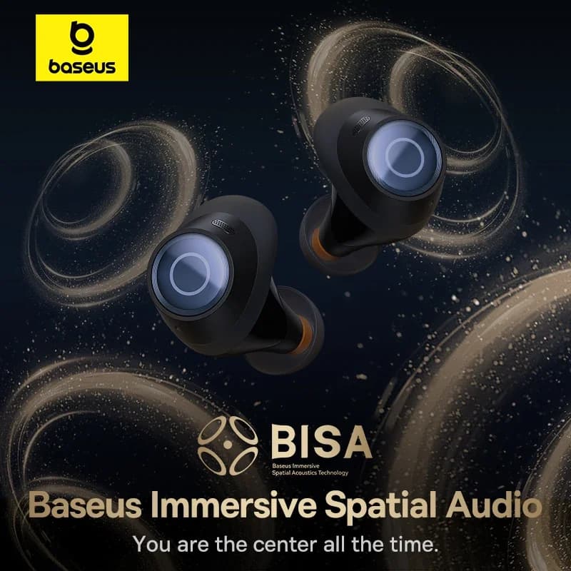 سماعات أذن لاسلكية Baseus Bowie MA10 Pro ANC إلغاء الضوضاء الهجين 48dB بلوتوث 5.3 سماعات أذن مقاومة للماء IPX6 4 ميكروفونات سماعات رياضية ENC - 2
