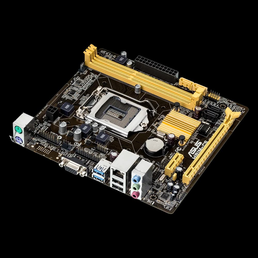 لوحة أم ASUS H81M-CS مع دعم لمعالجات Core i5-4690 و i3-4130 - 3