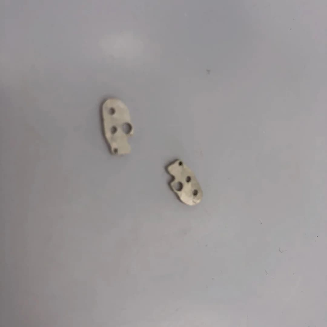 2pcs Funssor Anycubic Kobra S1/ S1C 3D Printer Extruder Replace Stailess Steel  Sensor Flap Upgrade Part Laser Cut - 3