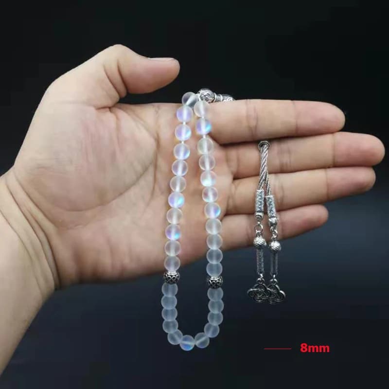Austrian Crystal tasbih 33 66 99 beads with Metal tassel New style Crystal women prayer beads gift Muslim Rosary - 6