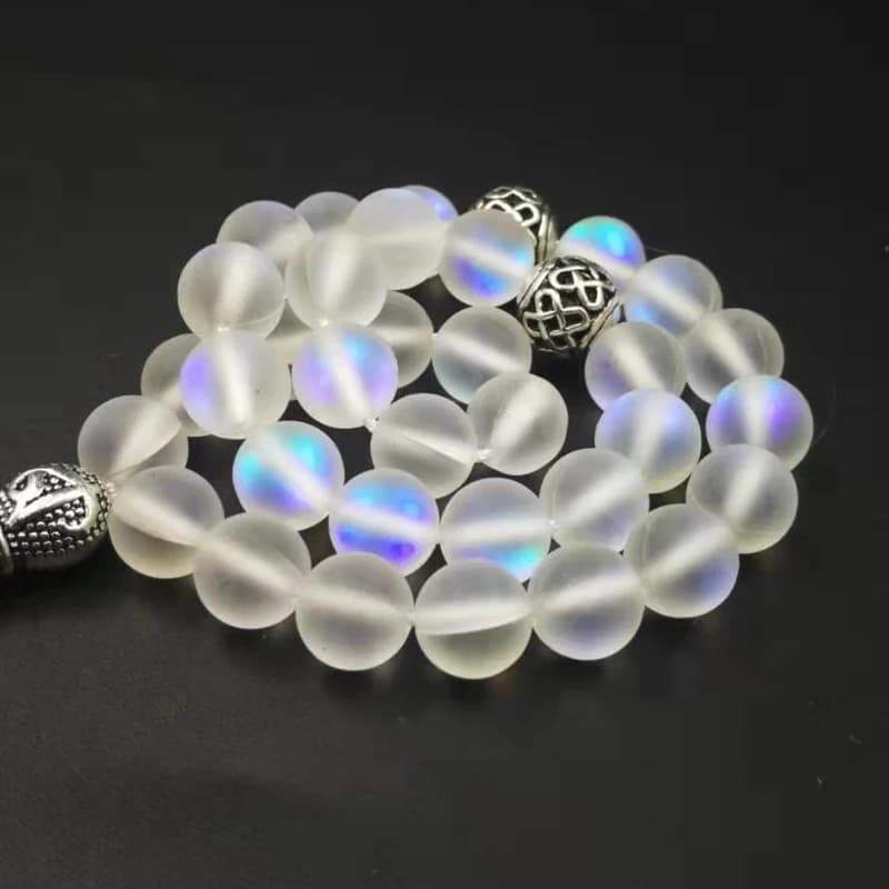 Austrian Crystal tasbih 33 66 99 beads with Metal tassel New style Crystal women prayer beads gift Muslim Rosary - 4